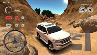 Toyota LC300 4X4 Crazy Off-Road Driving In Desert : OffRoad Drive Desert 3D : Android Gameplay