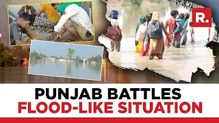 15 Villages In Punjab Cut Off From The Country Due To Flood-Like Situation
