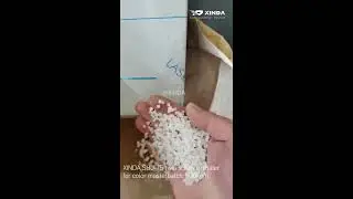 XINDA SHJ 75 Co-rotate &Ccedil;ift Vidalı Renkli Masterbatch &Uuml;retim Hattı 500kg/h