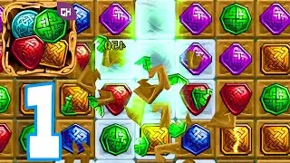 Jewel Tree: Match It! - Level 1,2,3,4,5,6,7,8,9 - Gameplay Walkthrough Part 1 ( ANDROID / iOS )