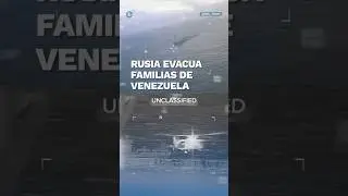 Crecen tensiones en Venezuela; Rusia evac&uacute;a familias de ese pa&iacute;s #shorts
