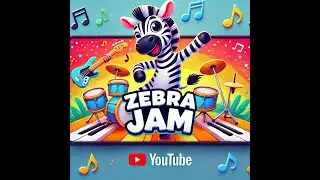 🎶 Zebra Jam | Fun Animal Song for Kids! | Sing & Dance Along! 🎶