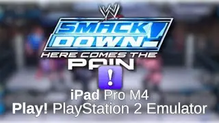 WWE Smackdown Feel The Pain - Play! iOS PS2 Emulator (iPad Pro M4)