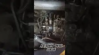 Jcb 3dx fuel pump diesel  leak