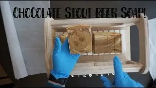 Making Chocolate Stout Beer Soap | Drunkin' Goat Milk Soap