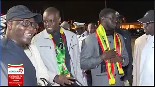 Revivez l'accueil triomphal des Champions d'Afrique à l'aéroport Blaise Diagne