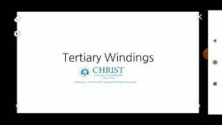 Tertiary winding | Module 5 | DCMT | KTU