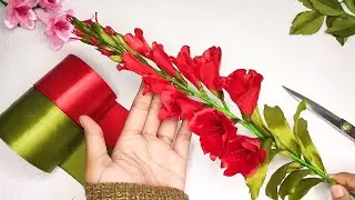 DIY | Satin Ribbon Flower Tutorial #satinribbonflowers