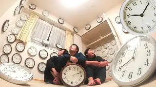 【大混乱】時計50台ある部屋で体内時計王を決めます！！