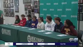 Eight Mercyhurst Prep Lakers sign National Letters of Intent
