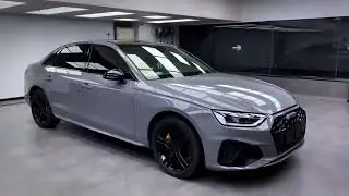 Gloss Dark Nardo Gray Vinyl Wrap