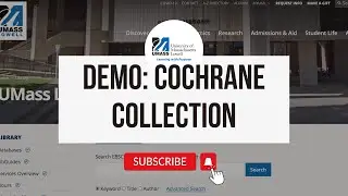 UMass Lowell Library Database Demo: Cochrane Collection for Health Evidence Based Reviews