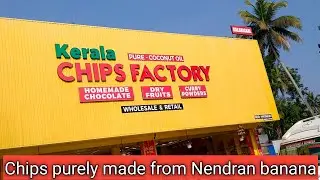 Banana chips#chips making factory#kerala#india# chips#food #coconut oil chips#nandran banana variety