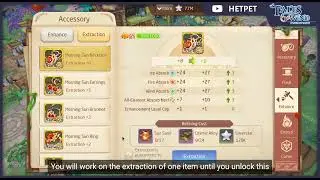 New Accessory Extraction mechanic