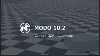 MODO 10.2 How to use autofocus - Camera DOF