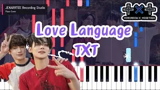 TOMORROW X TOGETHER (TXT) 'Love Language' Piano Tutorial