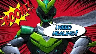 Green Cyborg Ninja Dude