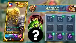 Roger Best Build and Emblem This New Season to Rank up Faster | (Maniac Gameplay) | MLBB