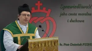 Sprawiedliwość jako cnota moralna i duchowa