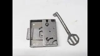 Cabinet lock repair &ndash; tumbler spring broken and replaced