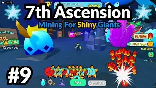 Roblox Collect All Pets | Mining For Shiny Giants (7th Ascension) Day 42