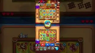 Rush Royale  Monk (lvl 13) Vs Enchanted Sword (lvl 13)