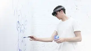 SketchAR for Hololens. Start drawing easily using mixed reality.