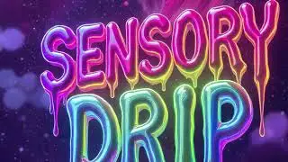 Santa, why is your face melting? (sensory drip)