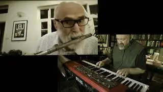 Oscar Grillo and Dave McKean - Lockdown flute improv duet