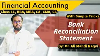 BANK RECONCILIATION STATEMENT | BRS kya hota hai? | Bank reconciliation statement CA Foundation