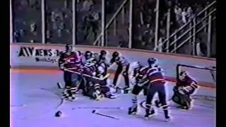Sylvain Lefebvre vs. Shaun Van Allen AHL 10/01/89