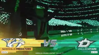 Dallas Stars vs Nashville Predators - December 12th, 2024 (NHL 25 Simulation PS5)