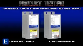 1 Phase Buck & Boost Step-Up Transformer - 208V Primary - 240V Secondary at 93.7 Amps - 50/60Hz