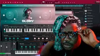 Doswell Beats using Ujam Glory for drums MPC Software Beat Fire
