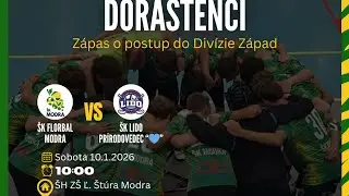 &Scaron;K Florbal Modra 17:1 Lido B - 10/01/2026