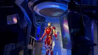 Disneyland Paris - Avengers Assemble Flight Force - pre-show - 7/13/2024 - 4k