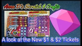 New Release $1 Amethyst 6s and $2 Sapphire 7s Colorado Scratch Off Tickets