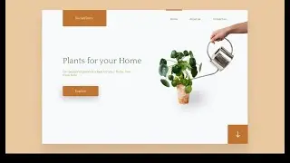 Plants Website | Nature Website | HTML CSS | Landing Page