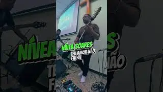 🔴Louvor da Virada pt1 Nivea Soares - Teu amor não falha - #guitarra #guitarcam #Lord #whorship