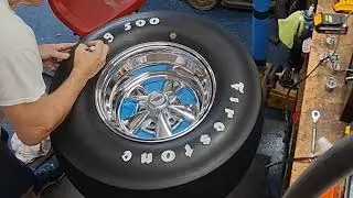 Detailing Drag 500  Tires Lettering