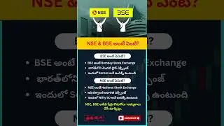 NSE & BSE అంటే ఏంటి? మీరు తెలుసుకోవాల్సిన అంశాలు