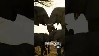 Emotional Elephant Reunion 🐘❤️#Elephants #Family #Viral #Wildlife #Shorts #cozywildlings