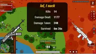 Surviv.io 14 Kills Squads(Woods Event)
