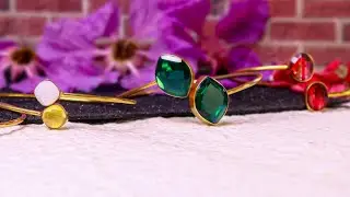 One-Size Fits-All Mix of Illuminating Druzy & Gemstones Adjustable Bracelets in Bulk!