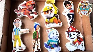 Satisfying ASMR Paw Patrol Marshall Rocky Rubble Skye Tracker & Everest opening video #compilation