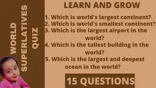 World Superlatives Quiz | Continent, building, Ocean, Statue, populous city, country, mountain peak