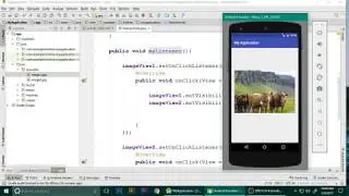 Android Tutorial |  Frame Layout in android Using Android Studio