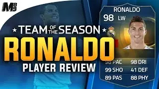 FIFA 15 TOTS RONALDO REVIEW (98) FIFA 15 Ultimate Team Player Review + In Game Stats
