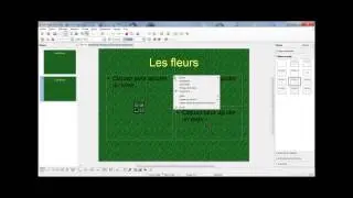 Utilisation du logiciel de presentation de LIBRE OFFICE   tutorial 1ere partie