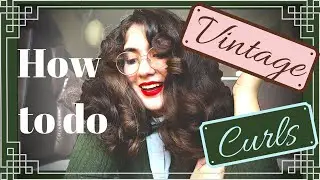 How to do Vintage Curls! / Foam Roller Tutorial!